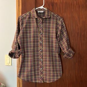 Vintage Plaid Button-Up -Deadstock